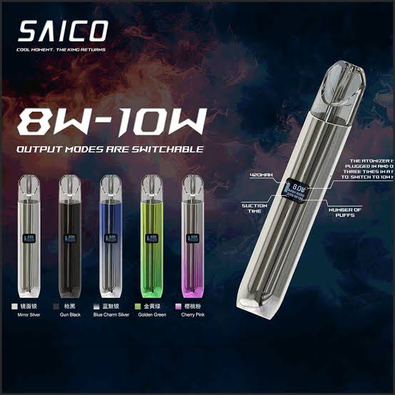 SAICO炫刻主機 SAICO 炫刻電子煙主機|鋅合金機身 · 智慧顯示 · 通用一代煙彈:圖片 1